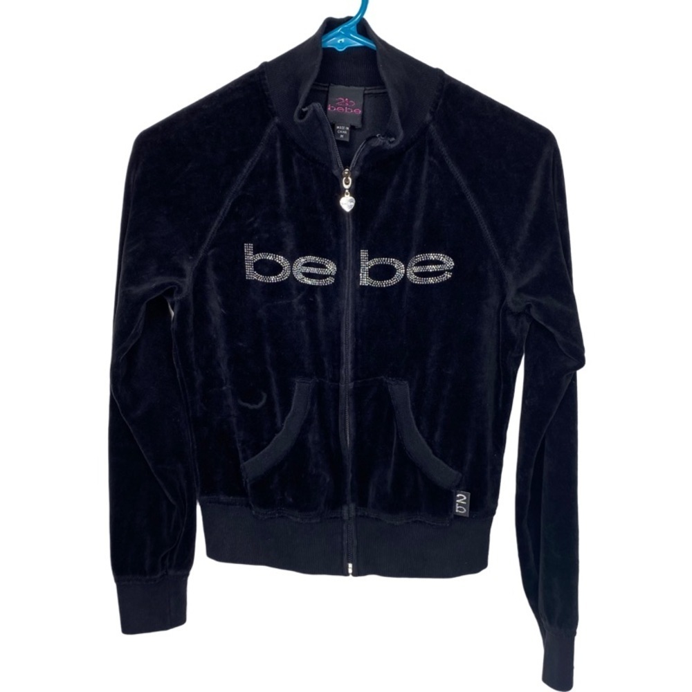 2B Bebe Youth Jacket - Black with Sparkles - Medium